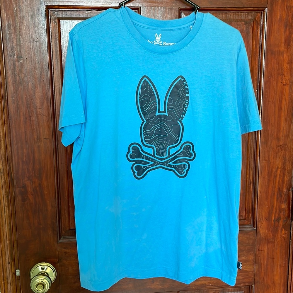 Size 5 (L) Men used ones Psycho Bunny shirt
